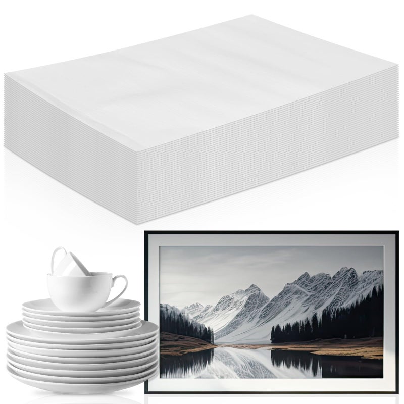 Dunzoom 30pcs Extra Large Foam Pouches 18x26inch, Cushion Foam Pouches for Moving and Packing Wrap Bag for Large Dishes, Book, Photo Frame, Canvas Artwork and Fragile Items - Image 1