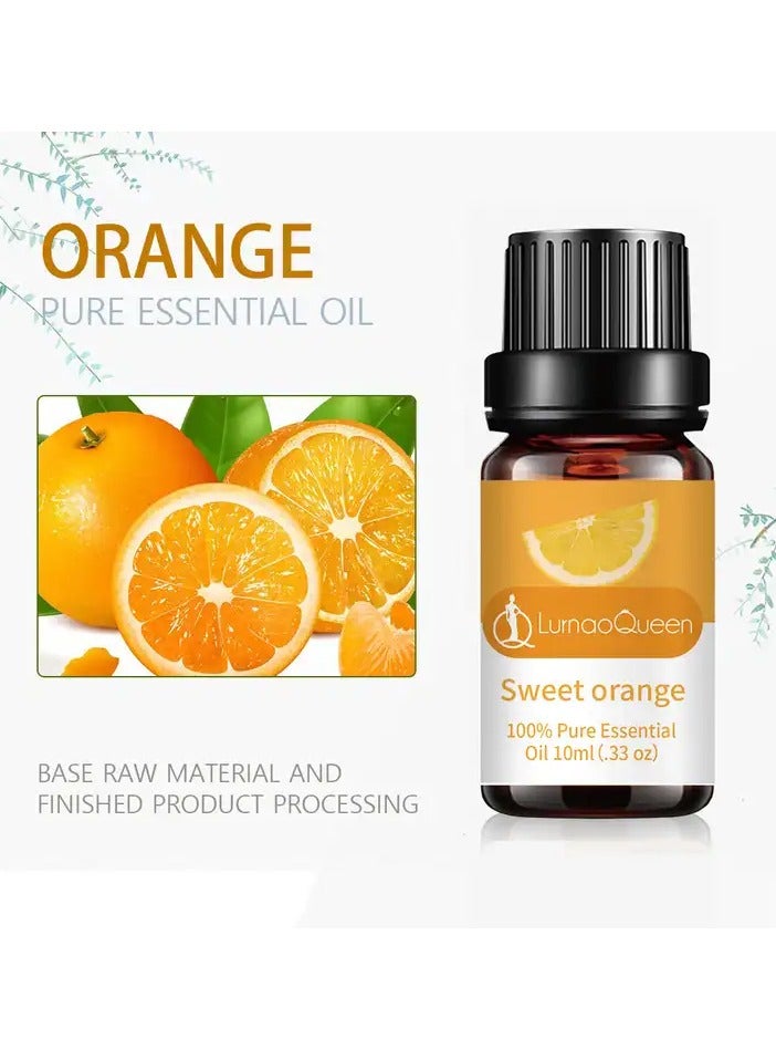 LurnaoQueen Pure Sweet Orange Essential Oil 10 ML  - Image 4