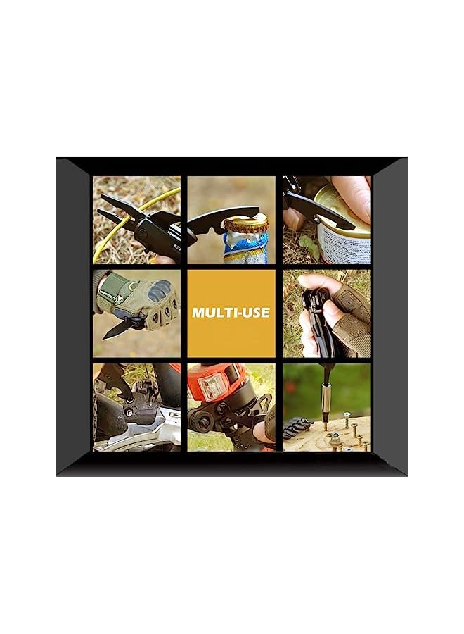 Nyganmelloz Pocket Multi-tools with Saw, Plier, Screwdriver, Bottle Opener, Best Gift And Perfect Tool for Men & Women for Outdoor, Tactical, Survival,Camping,Emergency tools  - Image 5