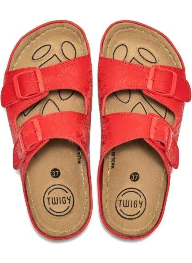 تويجي Dilay Women's Slippers Red 36/40 BB0362