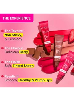 Dot & Key Dot & Key Ceramide & Peptide Barrier Repair Lip Balm SPF 50, PA+++ |Plush Pink | UVA/UVB Lip Protection | Soft Tinted Lip Moisturizer | Boosts Collagen & Instantly Plumps Lip | Prevents Pigmentation | Lip Balm for Women | 10gm  - Image 3