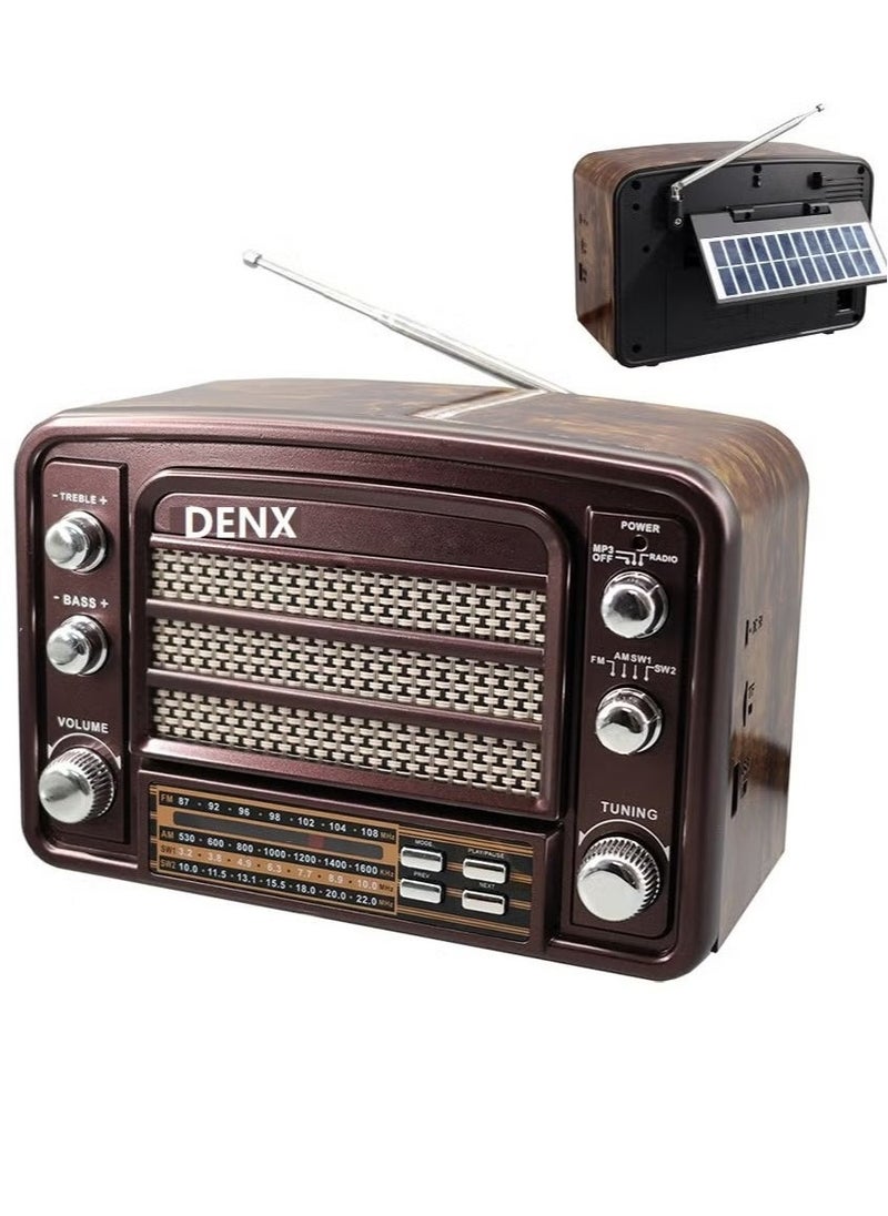 Denx Hi-Fi Solar Radio And Speaker Dx2439  - Image 1