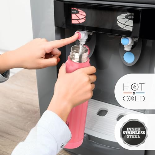 Flair Arrow Steel 900 | 650 ml, Pink, Hot & Cold | Leak Proof | Wide Mouth & Easy to Open | Insulated Inner Steel Outer Plastic Water Bottle | Travel-Friendly | Perfect for Daily Use - Image 5