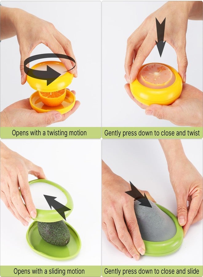 Winb Avocado Saver & Onion Storage Reusable Fruit and Veggie Savers - Ideal for Avocados, Tomatoes, Apples, Garlic, Onions, and More (Avocado saver) - Image 5