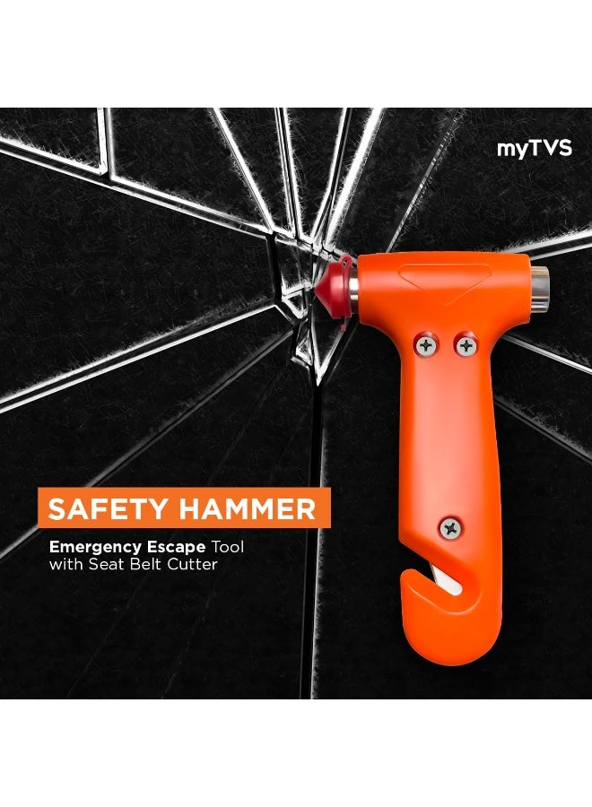 myTVS 5 in 1 Electric Car Jack and Wrench Kit | Jack for car | Smart Wrench for car | 3 Tons Capacity 12V, Plastic Toolbox | 1+1 Years Warranty | TI-6 - Image 2
