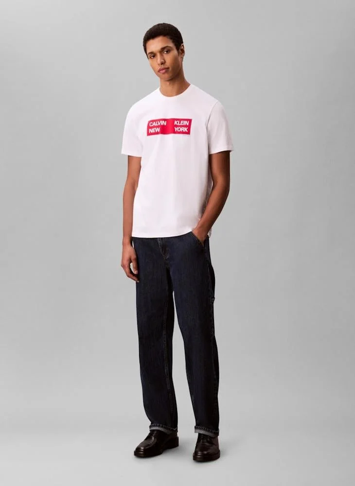 Calvin Klein Jeans  30S Graphic Crew Neck T-Shirt for Men | Best Price UAE