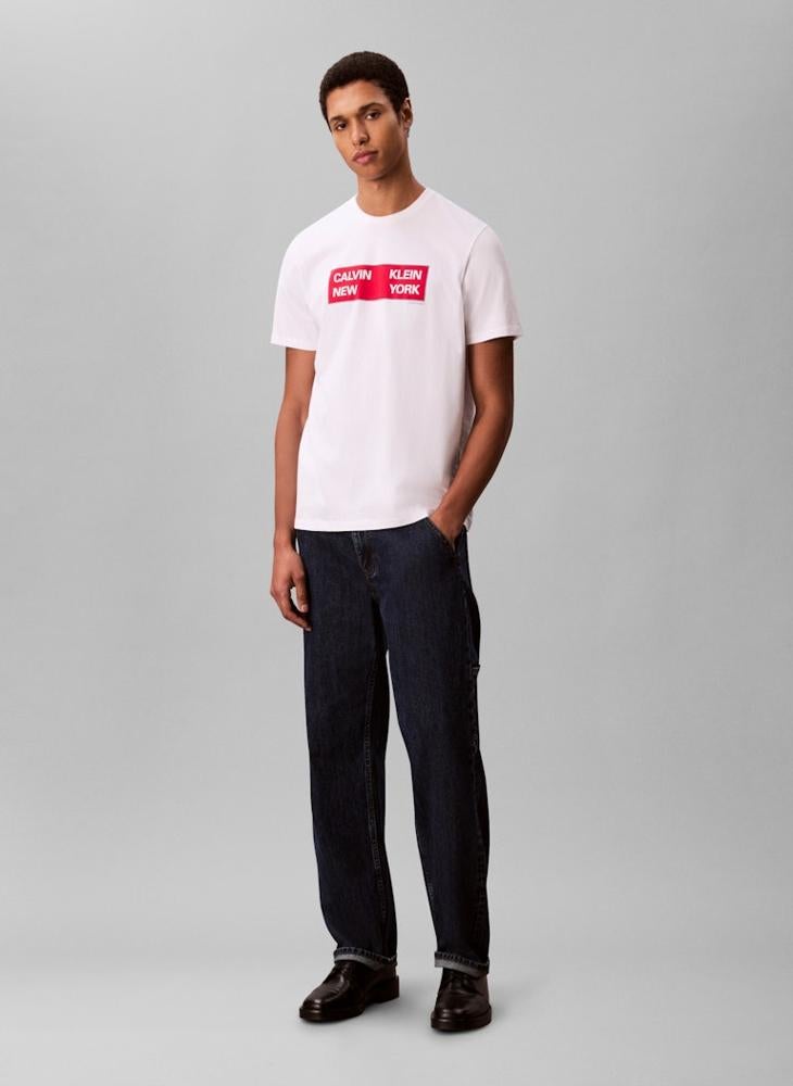 Calvin Klein Jeans 30S Graphic Crew Neck T-Shirt - Image 5