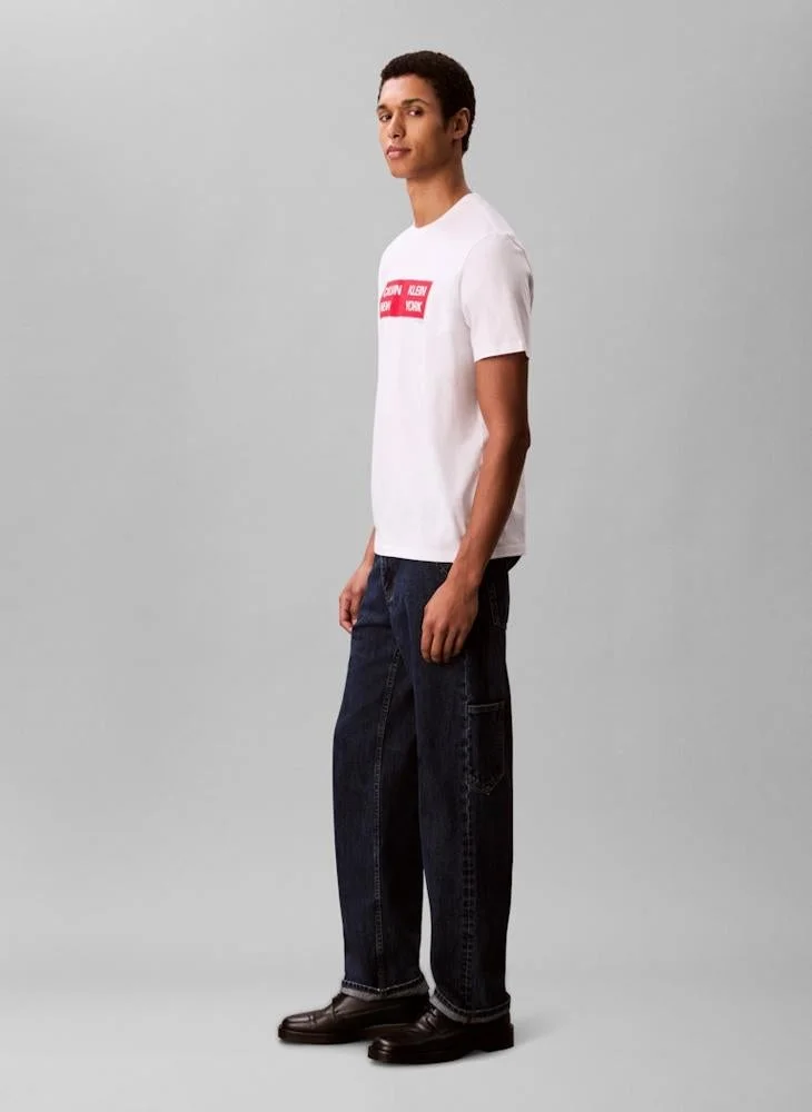 Calvin Klein Jeans  30S Graphic Crew Neck T-Shirt for Men | Best Price UAE