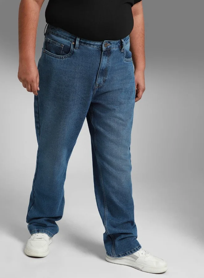 HIGH STAR  Men Indigo Jeans for Men | Best Price UAE