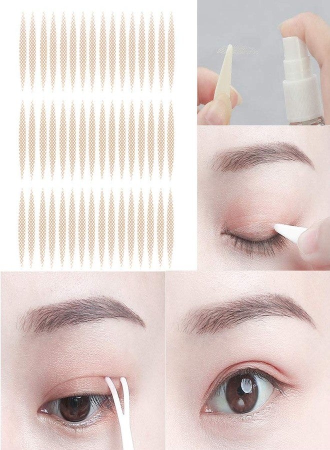 HURRISE Eyelid Tapes Stickers, 72 Pairs Non-Irritating Double Double Eyelid Tape False Eyelashes Allergy Adhesive Eyelid Double Eyelid Stickers For False Lashes Sticker(Transparent) - Image 5