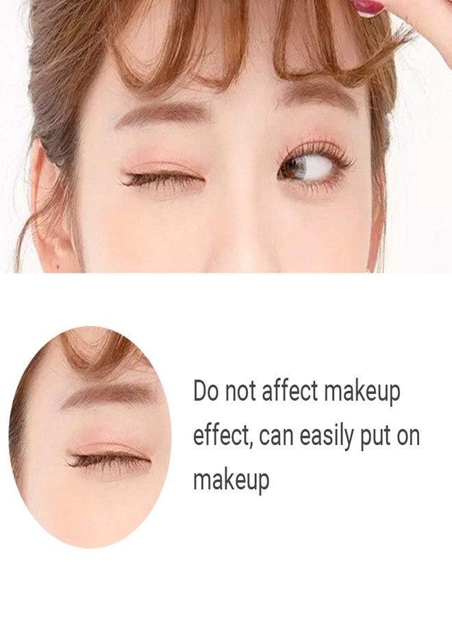 HURRISE Eyelid Tapes Stickers, 72 Pairs Non-Irritating Double Double Eyelid Tape False Eyelashes Allergy Adhesive Eyelid Double Eyelid Stickers For False Lashes Sticker(Transparent) - Image 3