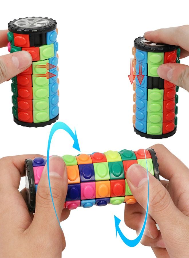 Reduced Pressure Stereoscopic Rubik's Cube