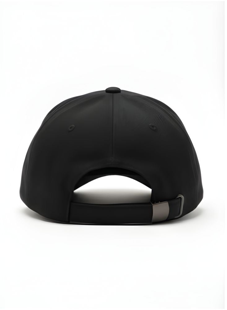 بريميم قبعة بيسبول سوداء كلاسيكية للرجال - قماش خفيف الوزن يسمح بالتهوية، مقاس قابل للتعديل، قبعة مريحة للارتداء اليومي للاستخدام الخارجي والعادي في المملكة العربية السعودية - Image 2