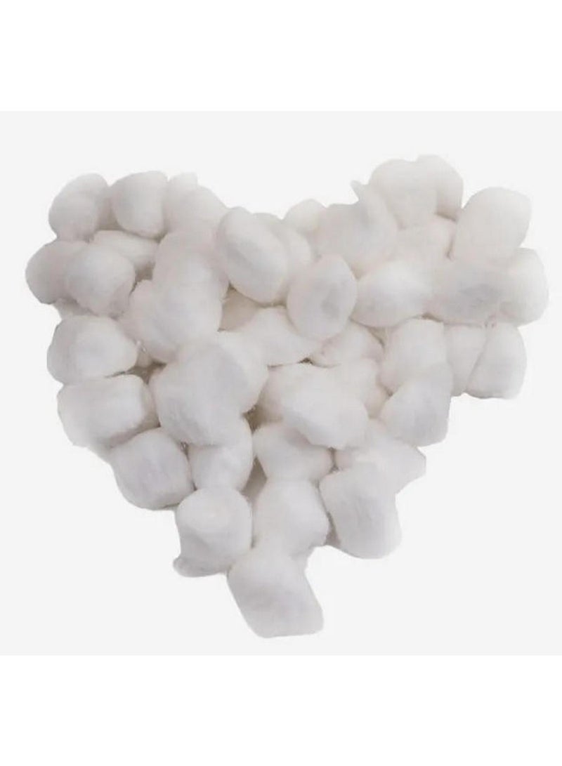 اكسكلوسيف كرات قطنية نقية 100% ناعمة ولطيفة فائقة النعومة 100 قطعة - Image 2