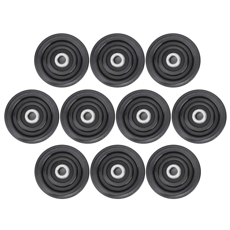 10 Pcs 75mm Nylon Fitness Pulley For Home Gym Strength Training - Image 5
