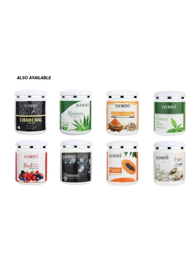 ESTAVITO Aloevera Massage Cream 500 Gms For Instant Glow And Complete Nourishment. - Image 3
