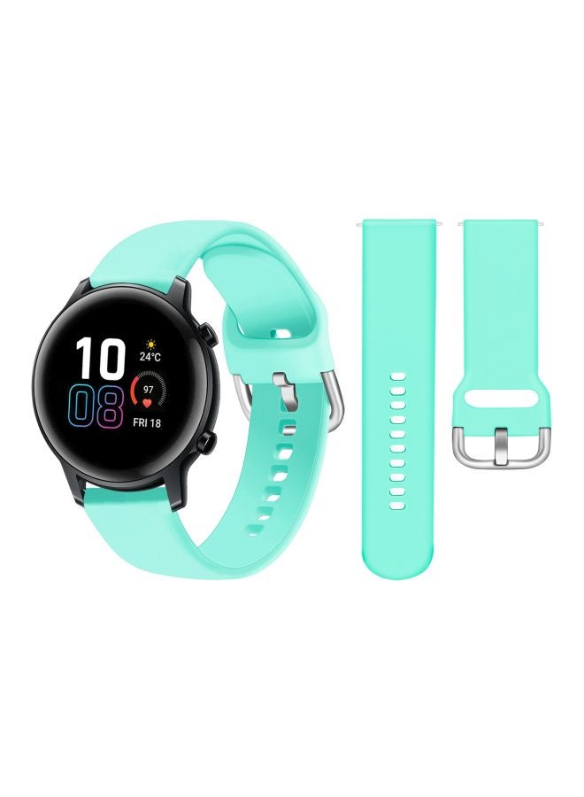 Perfii Replacement Band For Honor MagicWatch 2 42mm Light Green - Image 2