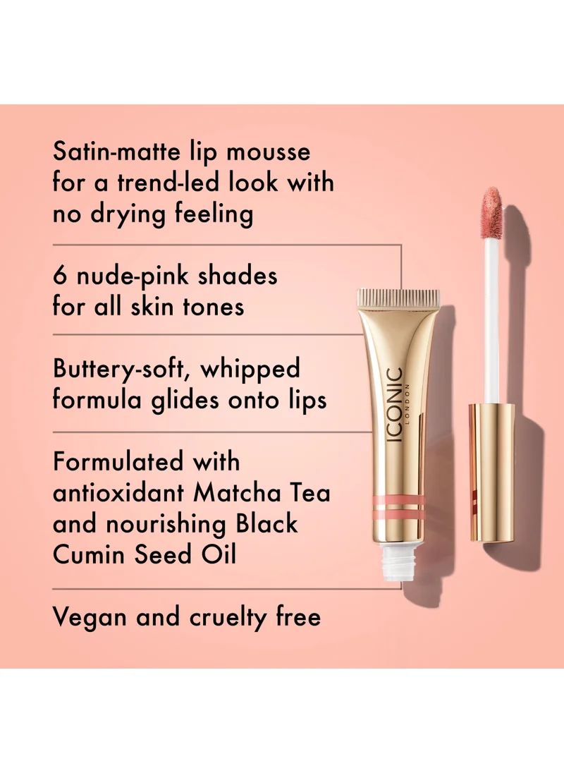 ايكونيك لندن Cloud Kiss Matte Lip Mousse - No Secrets