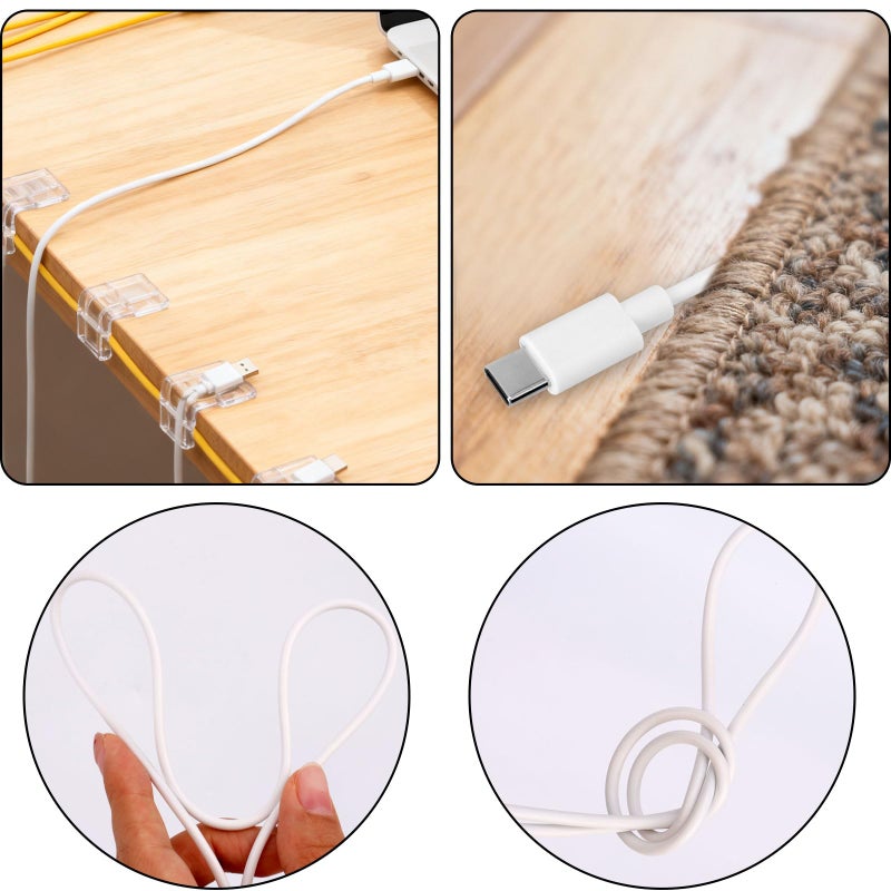 BTFO White USB-c Male to Female Extension Power Cable, 6m/20ft Long Type C-Shaped Extender Wire Cord Compatible with Solar Panel Pan-Tilt Indoor Camera (2024 Version)/ Mag-Safe Charger - Image 3