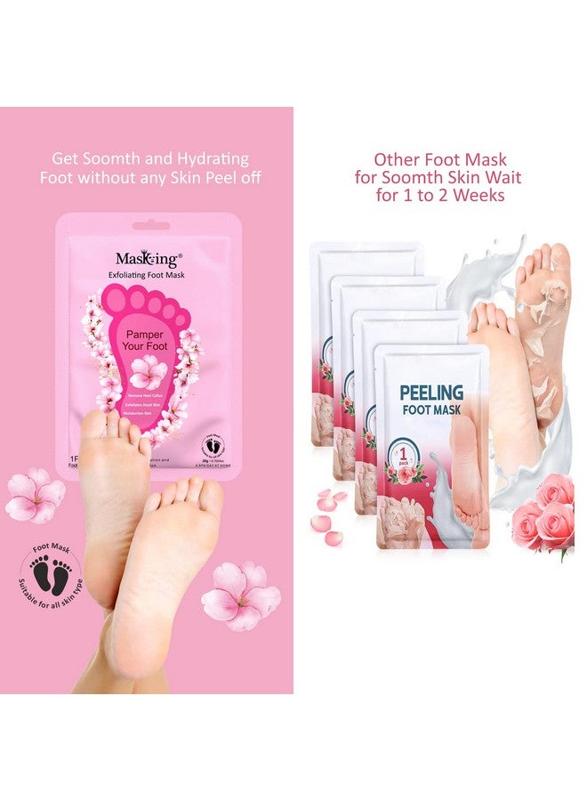 Masking Hydrating, Deep Moisturisation and Exfoliating Foot Mask for Smooth and Silky Foot (Pack 1) 20g - Image 5