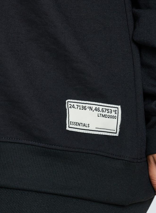 ستايلي سويت شيرت طويل واسع بمقاس كبير - Image 4