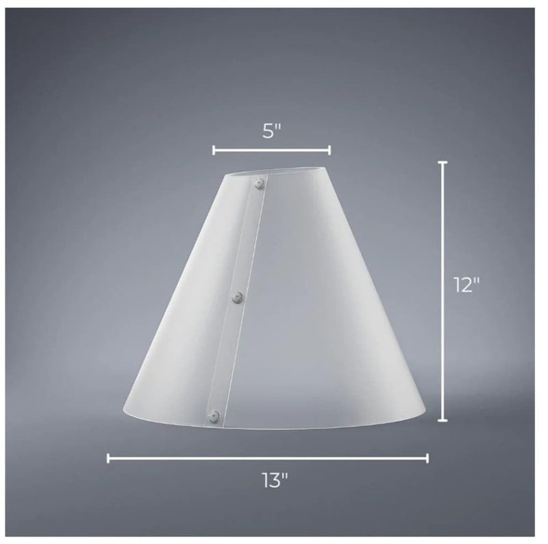 GREENARTZ Professional Photography Lighting Diffusion Cone Shaped Studio Lighting Tent White Anti-Reflection Photo Light Diffuser - Image 2