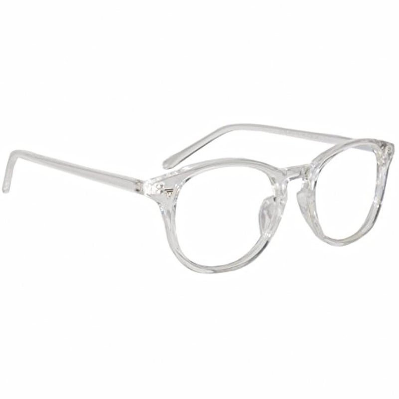Iflash Blue Light Blocking Glasses Gaming Filter Transparent Round Eyeglasses for Eye Protection Men Women, Computer/Tablet/Laptop/Mobile/TV, Anti-blue & Anti eyestrain - Image 3