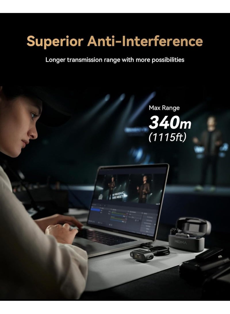 Hollyland هولي لاند لارك ماكس 2 كومبو رمادي فضائي - Image 5