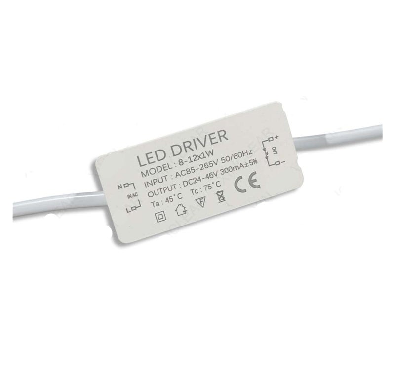مصدر طاقة سائق LED 300mA 600mA 900mA محول من 220 فولت تيار متردد إلى تيار مستمر 8 12x1W PC - Image 2