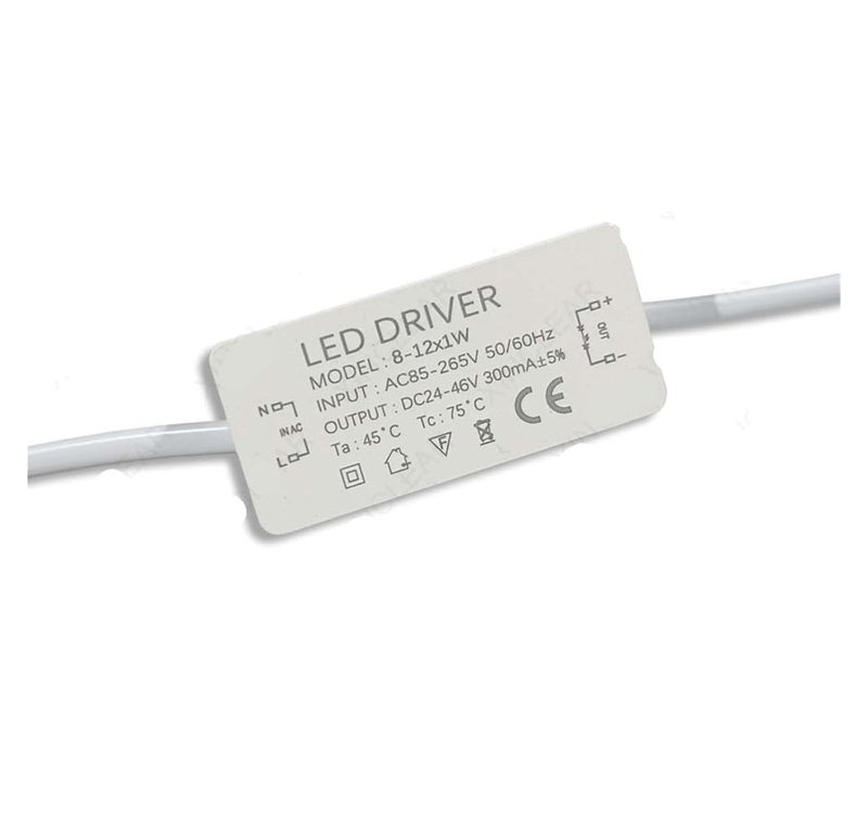 مصدر طاقة سائق LED 300mA 600mA 900mA محول من 220 فولت تيار متردد إلى تيار مستمر 8 12x1W PC - Image 1