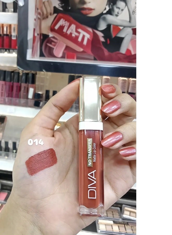 Amanda Diva matte lip color no transfer no.14 6ml - Image 3