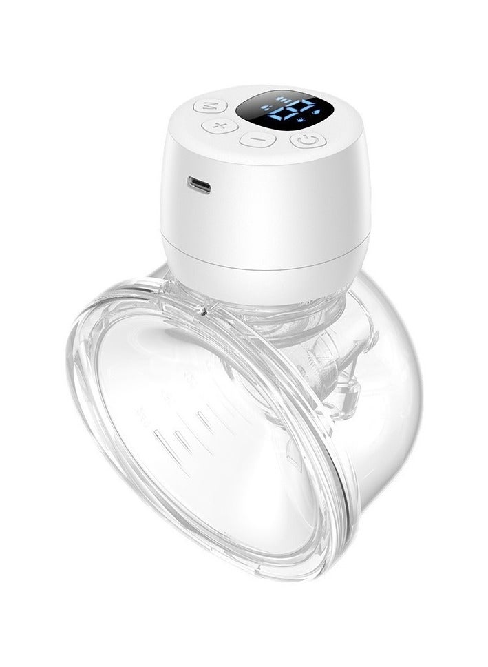 مونستون كرييشونز شفاط حليب كهربائي محمول بدون استخدام اليدين بتصميم مريح مع شاشة LCD، خالٍ من مادة BPA، يحتوي على 3 أوضاع و9 مستويات. - Image 2