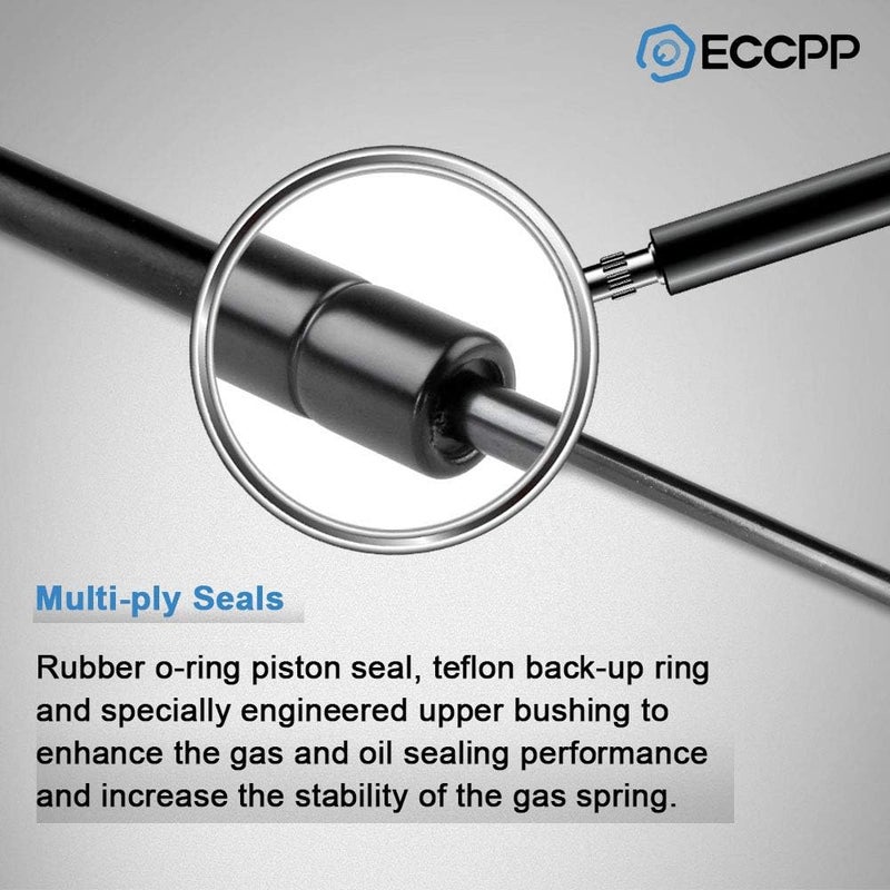 ECCPP Rear Liftgate Hatch Tailgate Lift Supports Gas Springs Shocks 6104 Struts for Jeep Grand Cherokee 2005-2008 - Set of 2 - Image 5