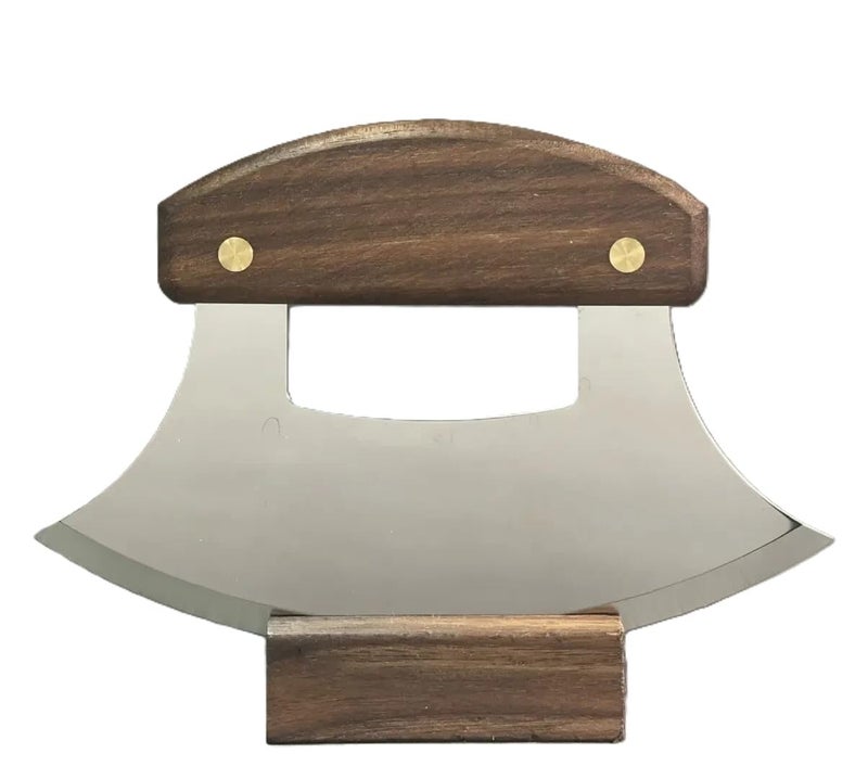 The ULU Factory Ulu Factory Ulu Bowl Plain Walnut Handle - Image 2