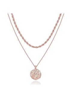 14K Gold Plated Layering Necklaces | Stylish Minimalist Design Pendant Necklaces | Bar, Circle, Lotus, Disc, Dog Tag, Horizontal Bar Pendants for Women