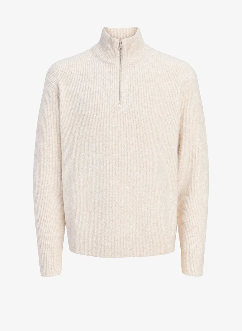 JACK & JONES  Casual Half Zip Sweatshirt for Men | Best Price UAE