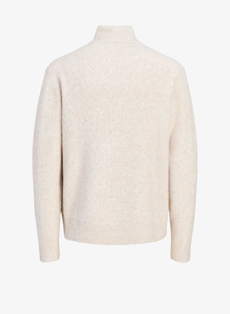 JACK & JONES  Casual Half Zip Sweatshirt for Men | Best Price UAE