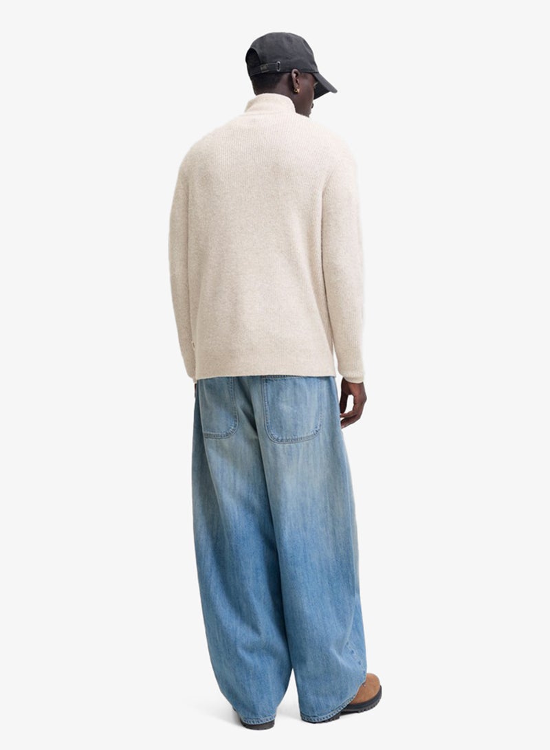 جاك اند جونز سويت شيرت كاجوال بسحاب نصفي - Image 2