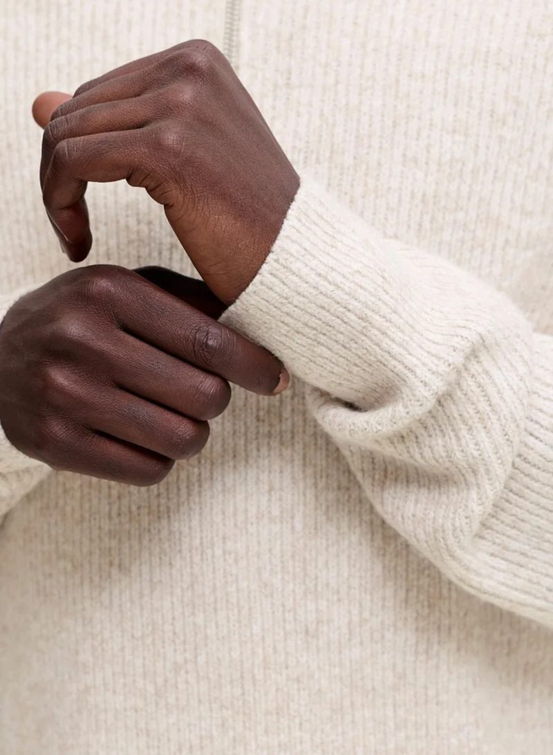 JACK & JONES  Casual Half Zip Sweatshirt for Men | Best Price UAE