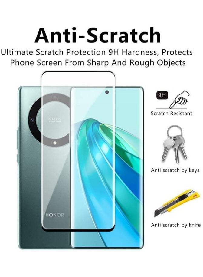 ELTRAZONE ELTERAZONE Glass Screen Protector for Huawei Honor X9a Screen Protector Glass Full Glue Edge-to-Edge Protector - Image 3