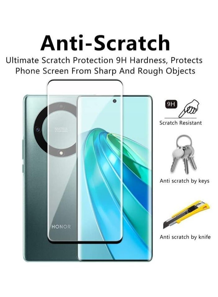 ELTRAZONE ELTERAZONE Glass Screen Protector for Huawei Honor X9a Screen Protector Glass Full Glue Edge-to-Edge Protector - Image 4