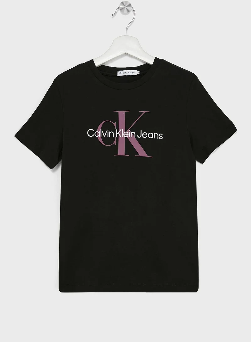 Calvin Klein Jeans Kids Crew Neck T-Shirt