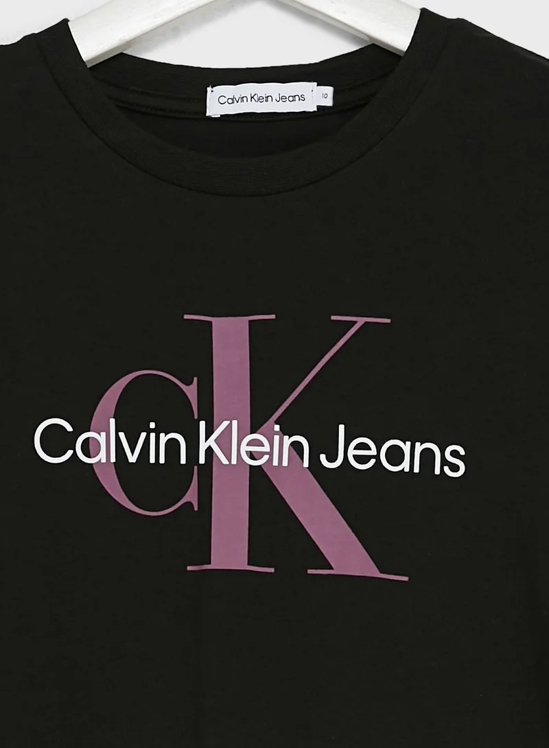 Calvin Klein Jeans Kids Crew Neck T-Shirt