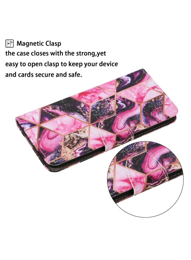 اس-توب جراب هاتف جلدي بنمط رسم ملون لهاتف Samsung Galaxy A02s (النسخة الأمريكية) - Image 4