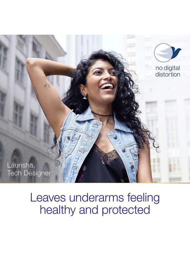 Dove رذاذ مضاد للتعرق للعناية المتقدمة برائحة جوز الهند 3 عبوات للنساء مع حماية لمدة 48 ساعة تحت الإبطين ناعمة ومريحة 3.8 أونصة - Image 3