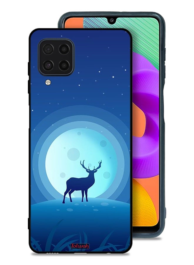 Tolwak Samsung Galaxy M32 4G Protective Case Cover Deer - Image 1