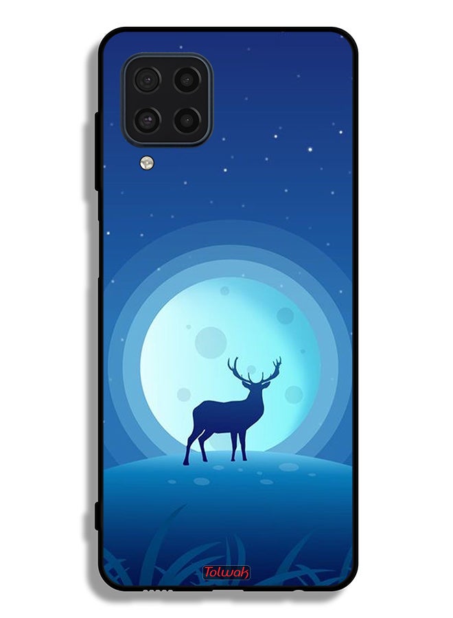 Tolwak Samsung Galaxy M32 4G Protective Case Cover Deer - Image 2