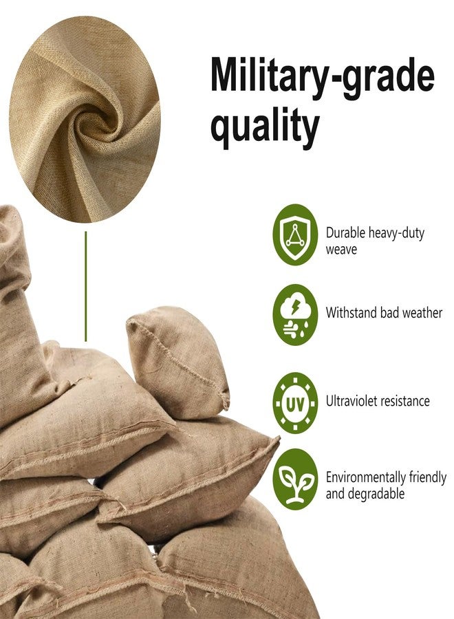 Agfabric Burlap Sand Bags with Tie Strings 1 Bag, 14" x 26" Burlap Sacks for Flooding and Erosion Control, Store Bags, Pack 1 - Image 4