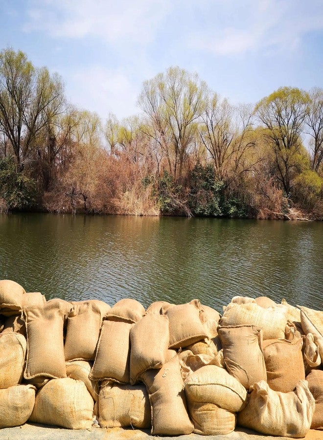 Agfabric Burlap Sand Bags with Tie Strings 1 Bag, 14" x 26" Burlap Sacks for Flooding and Erosion Control, Store Bags, Pack 1 - Image 5