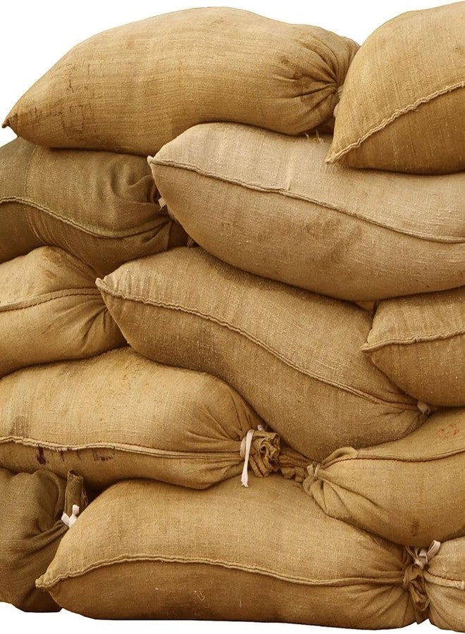 Agfabric Burlap Sand Bags with Tie Strings 1 Bag, 14" x 26" Burlap Sacks for Flooding and Erosion Control, Store Bags, Pack 1 - Image 1